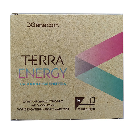Genecom Terra Energy για Τόνωση και Ενέργεια 14 φακελίσκοι